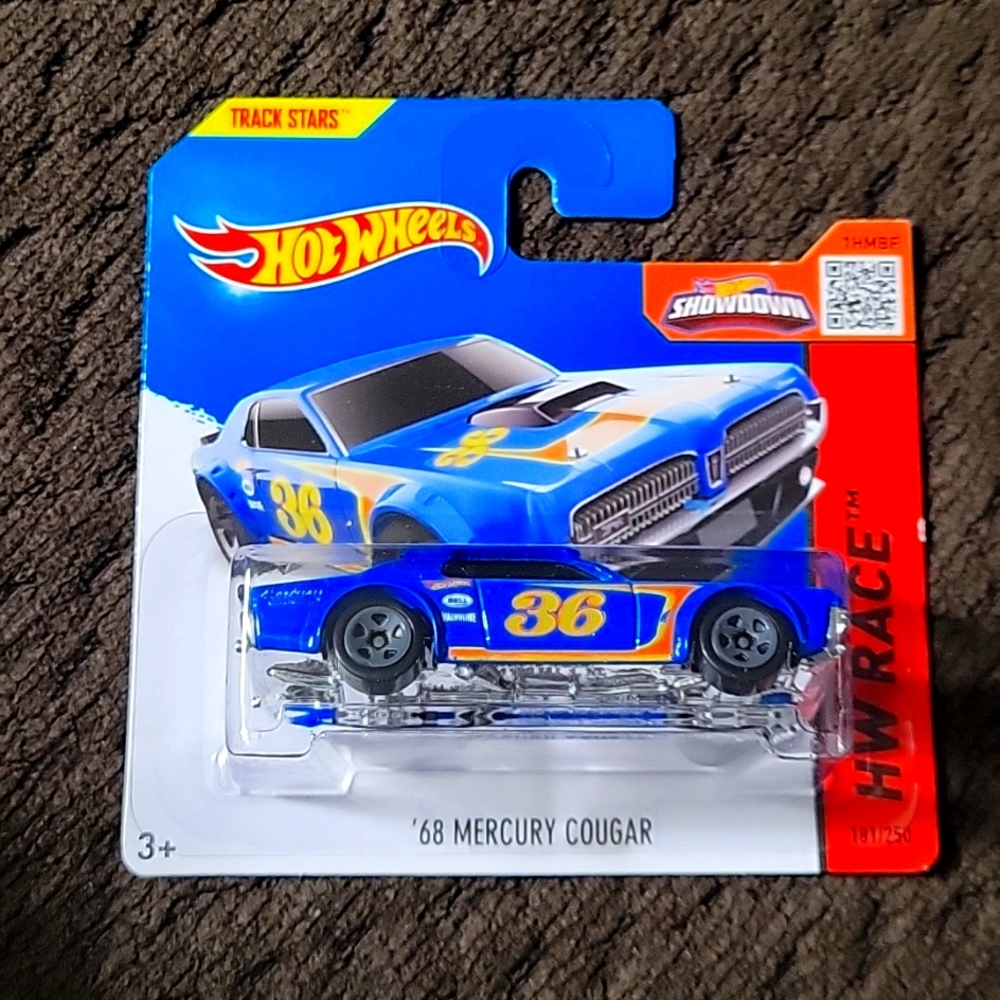 Hot Wheels 68 Mercury Cougar # 181/250